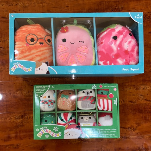 Bundle of 2 sets Squishmallows, 8 in & 4 in - Picture 8 of 8